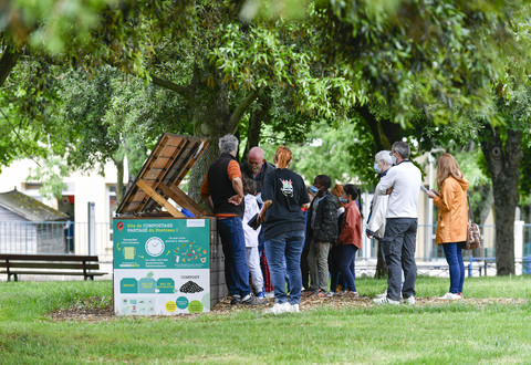 Compostez vos biodéchets en pied d’immeuble - Compostage collectif au Pontreau